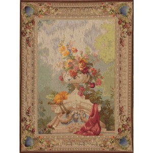 Gobelín Tapisserie Bouquet Cornemuse